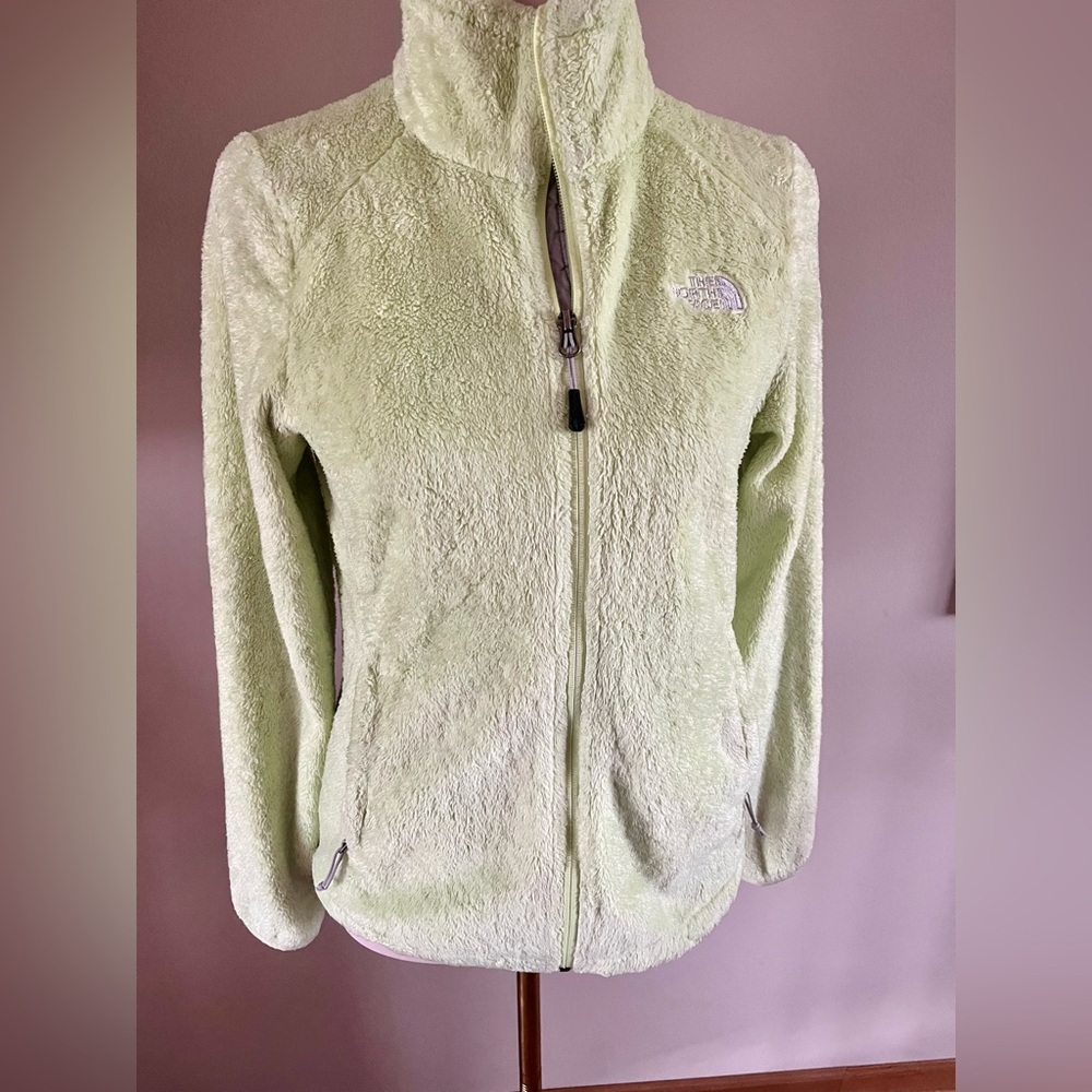 Women’s Small Fleece Jacket - Highlighter Green